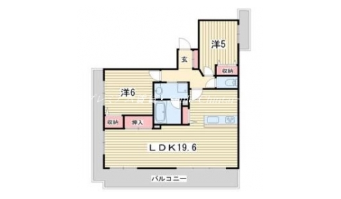 パデシオン京都駅北 間取り図