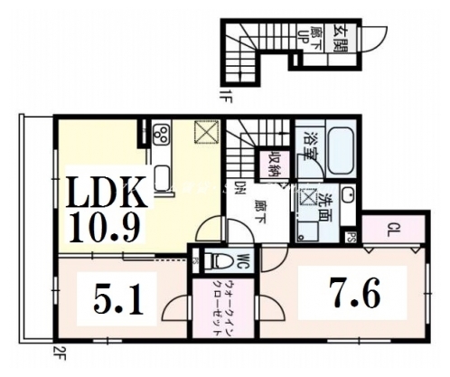 エテルナ下鴨 間取り図