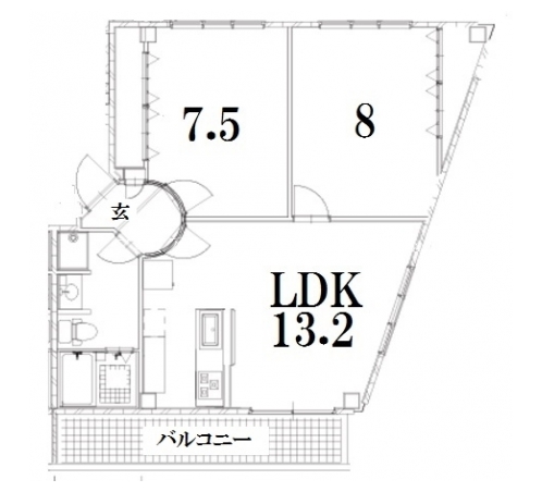 メゾン・ラピーニ 間取り図