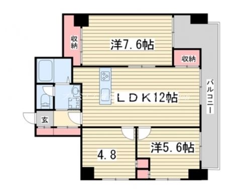 シルエラ御所南 間取り図