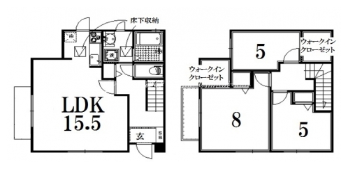 シャーメゾン鞍馬口 間取り図