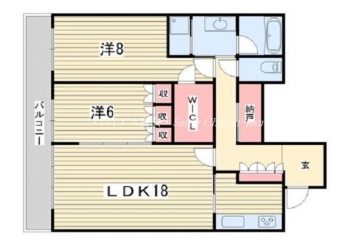 グランドメゾン上御霊 間取り図
