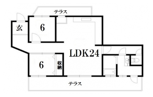 ファミールメゾン竹橋 間取り図