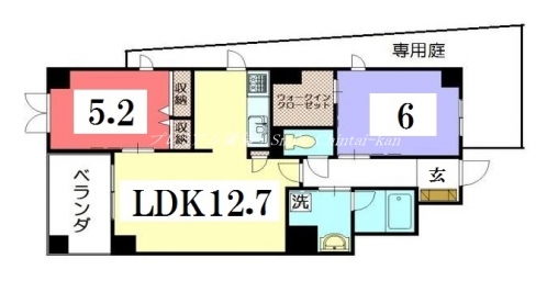 ファーイースト東山 間取り図