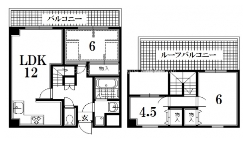 ランブラス川端丸太町 間取り図
