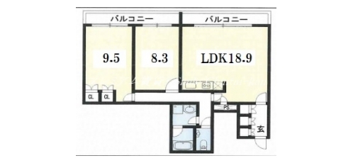 パークハウス 間取り図