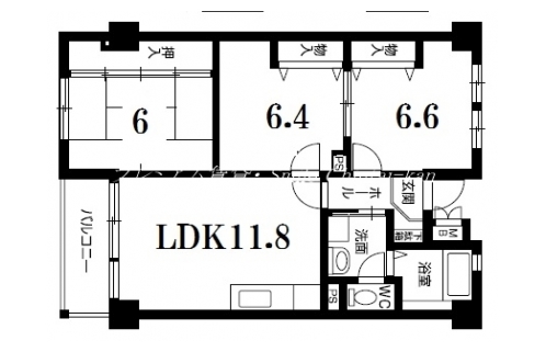 タワー御池 間取り図