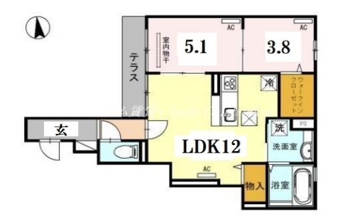 ラウルレジデンス 間取り図