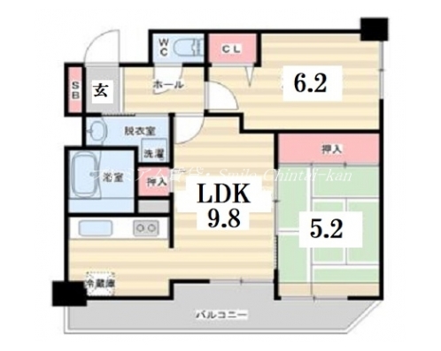 メロディハイム堺町 間取り図