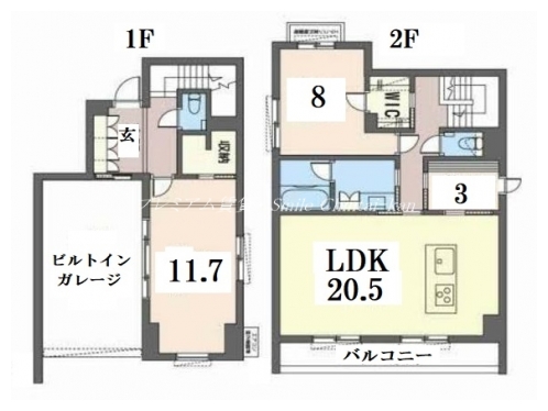 ROMAN LUMINOUS 間取り図