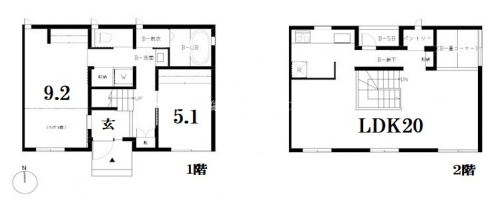 ヨシダテラス 間取り図