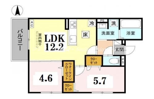CASA上初音 間取り図