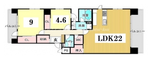 三条室町アーバンライフ 間取り図