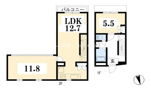マナーハウス 間取り図