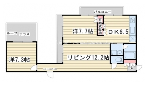 アーバネックス三条 間取り図