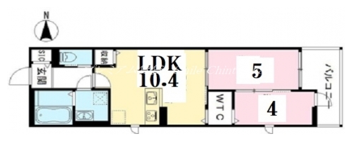 仁王門ビレッジ 間取り図