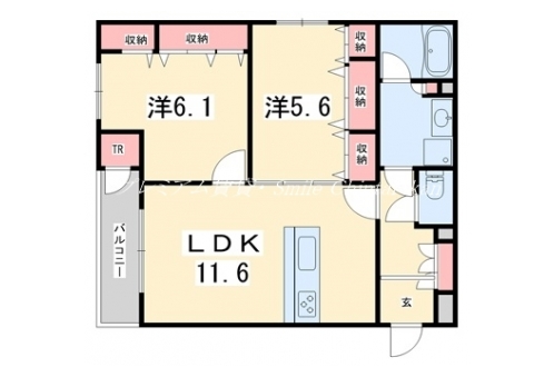 ザ・レジデンス御車通 間取り図