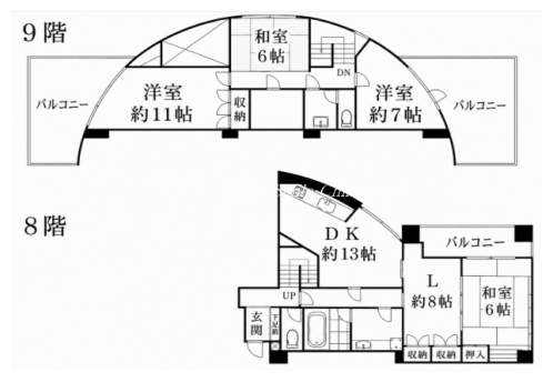グランフォルム京都御所南 間取り図