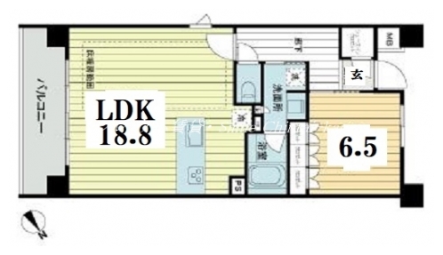 ブリリア京都松ヶ崎 間取り図